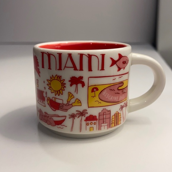 Starbucks Miami Been There Series ornament mug 2oz